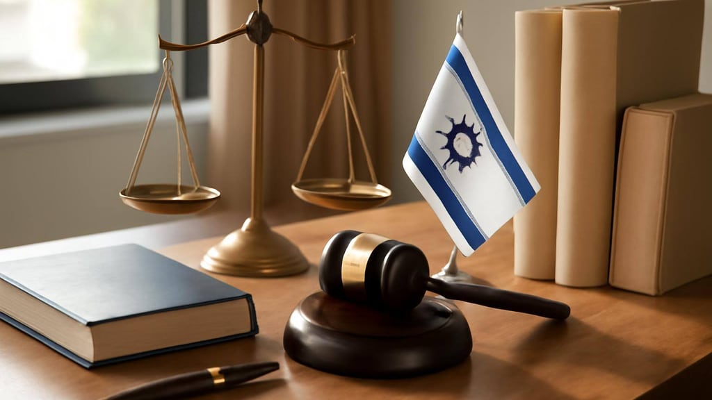 טקסט בעברית המתאר מגמות משפטיות עתידיות והבסיס המשפטי בישראל